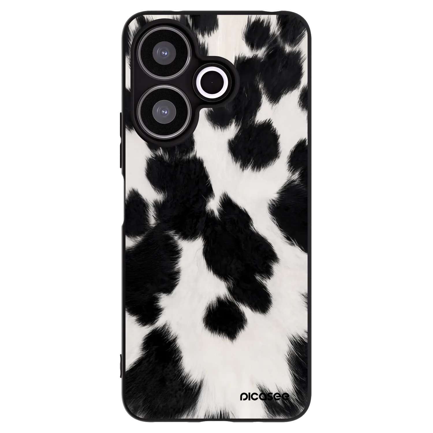 Picasee silikonski črni ovitek za Xiaomi Redmi 13 4G - Black Moo