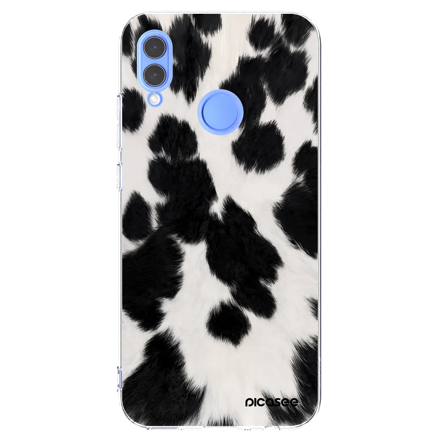 Picasee silikonski prozorni ovitek za Huawei P Smart 2019 - Black Moo
