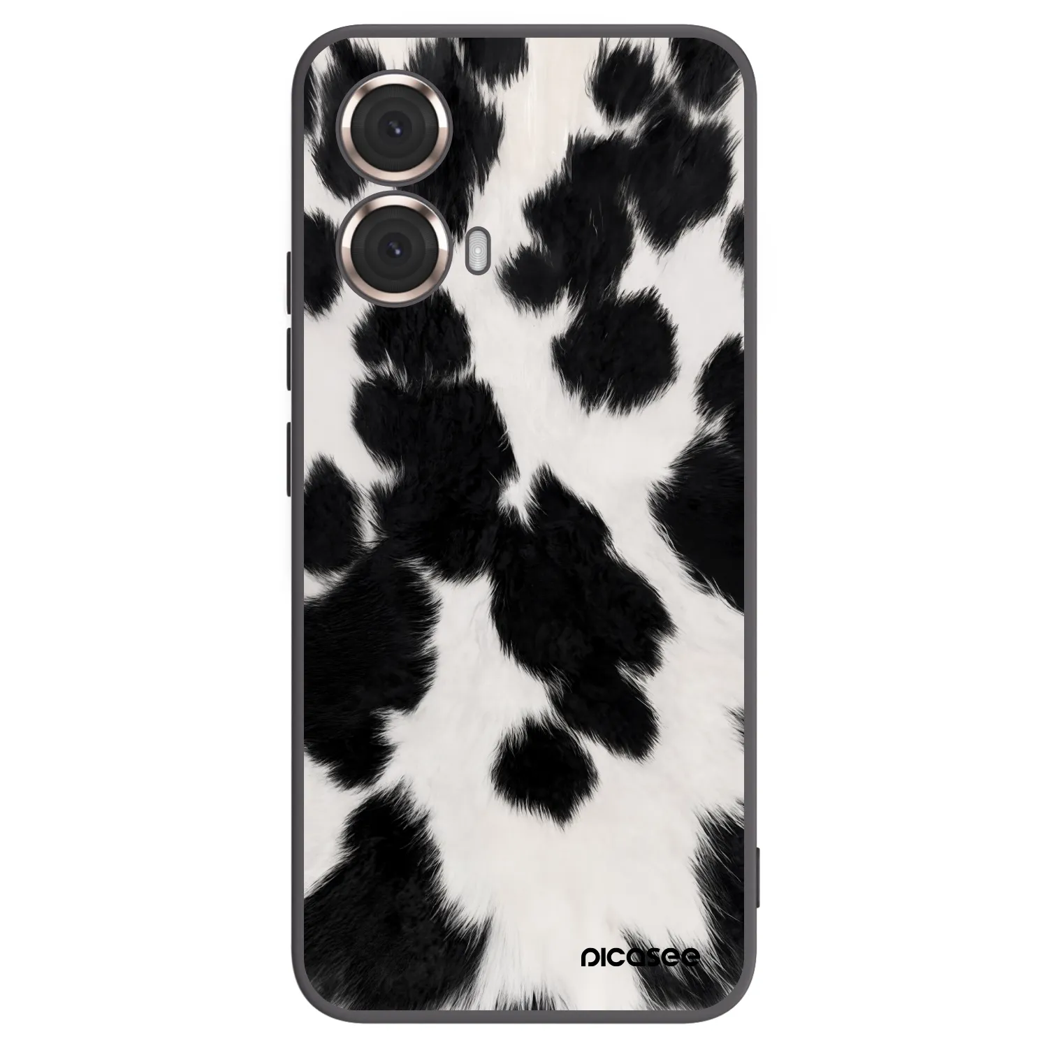 Picasee silikonski črni ovitek za Motorola Moto G85 - Black Moo