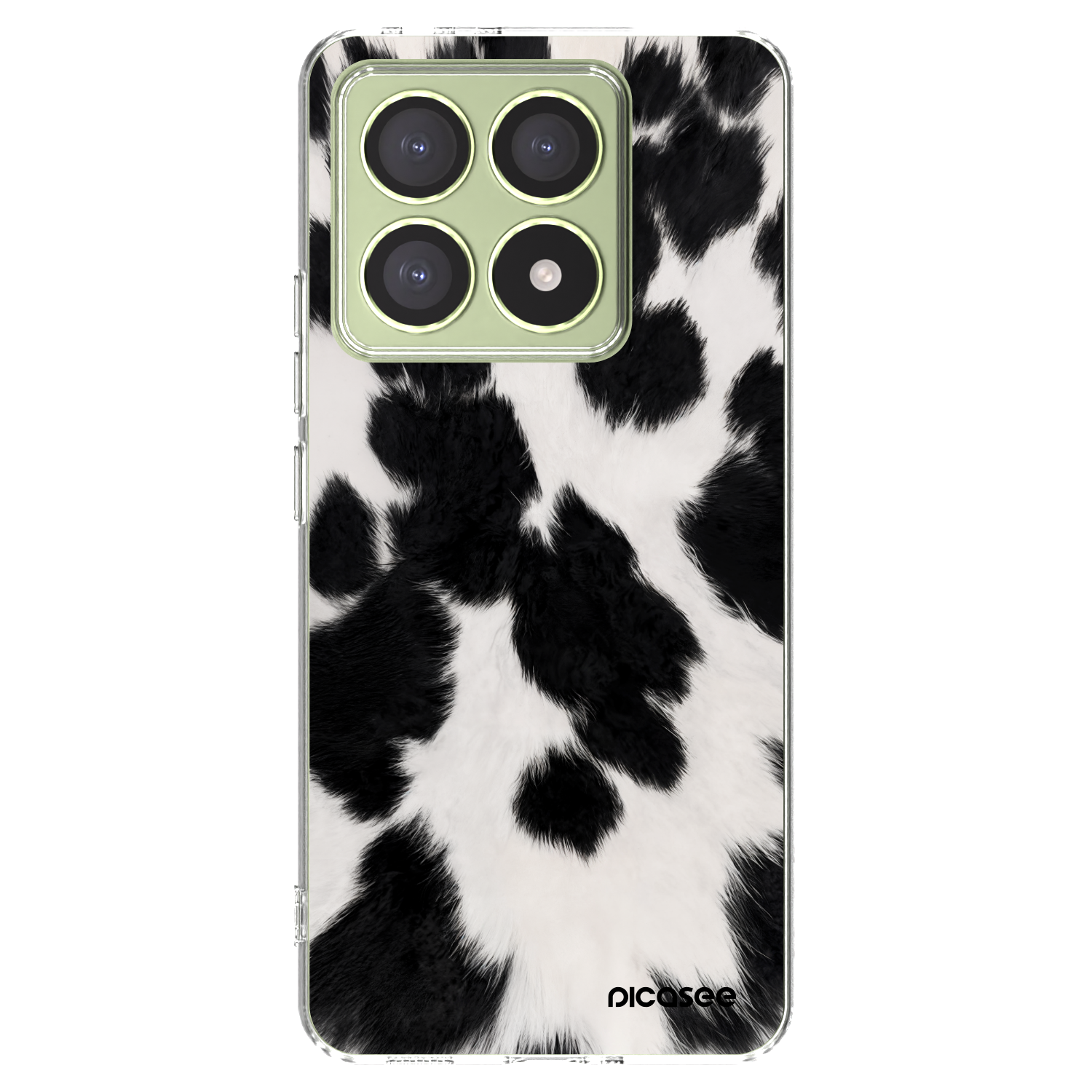 Picasee silikonski prozorni ovitek za Xiaomi 14T - Black Moo