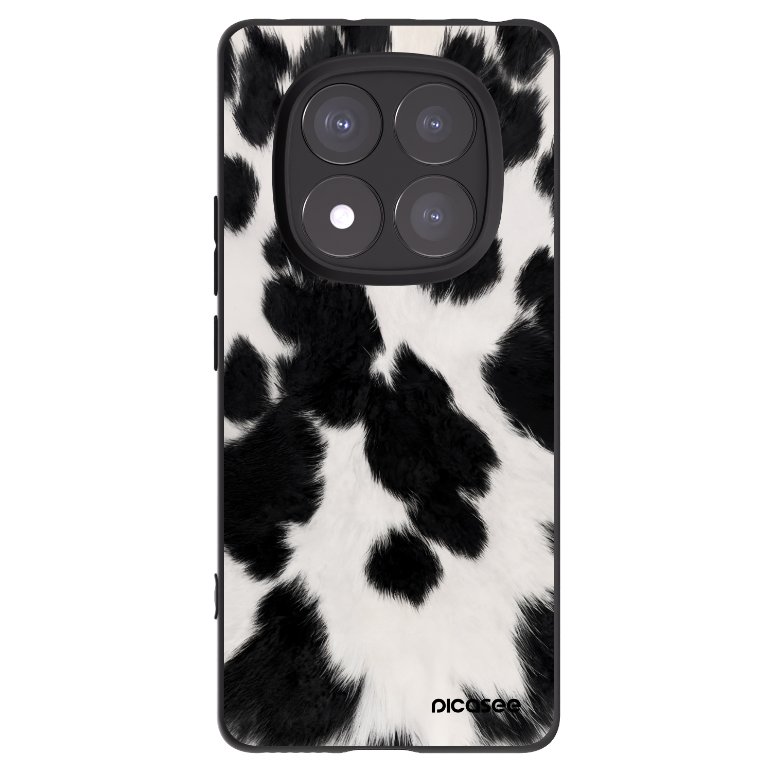 Picasee silikonski črni ovitek za Xiaomi Redmi Note 14 Pro 5G - Black Moo