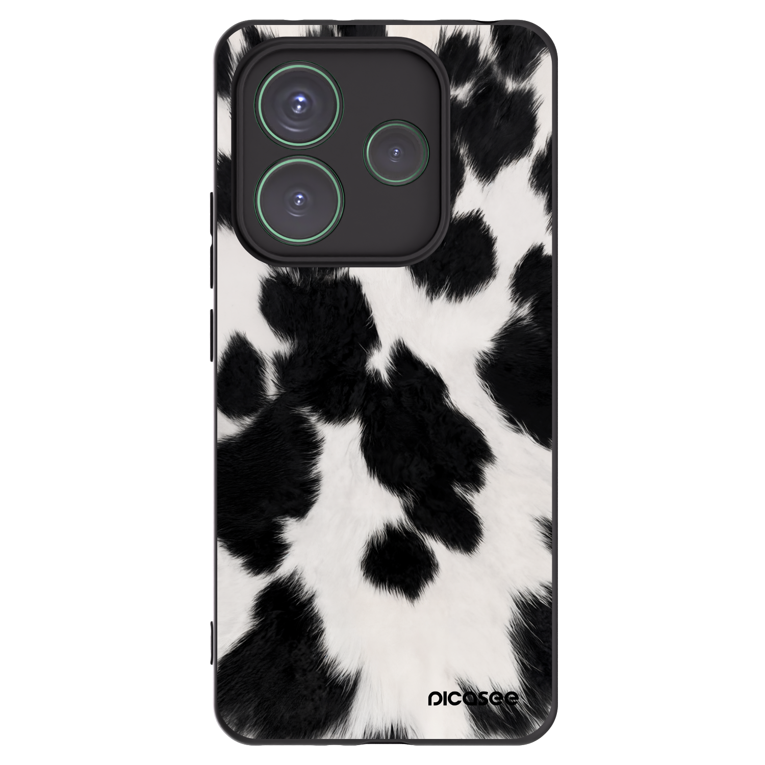 Picasee silikonski črni ovitek za Xiaomi Redmi Note 14 5G - Black Moo