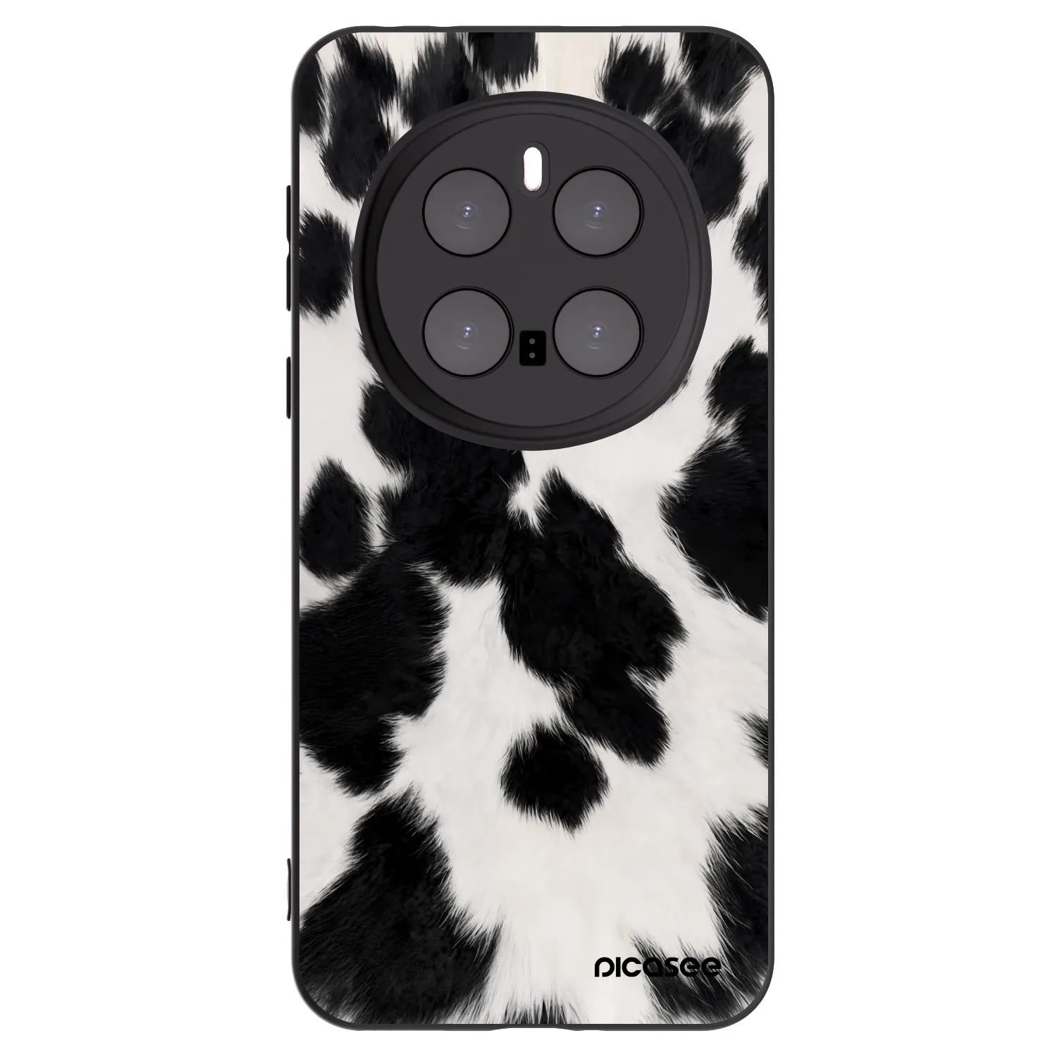 Picasee silikonski črni ovitek za Honor Magic7 Pro 5G - Black Moo