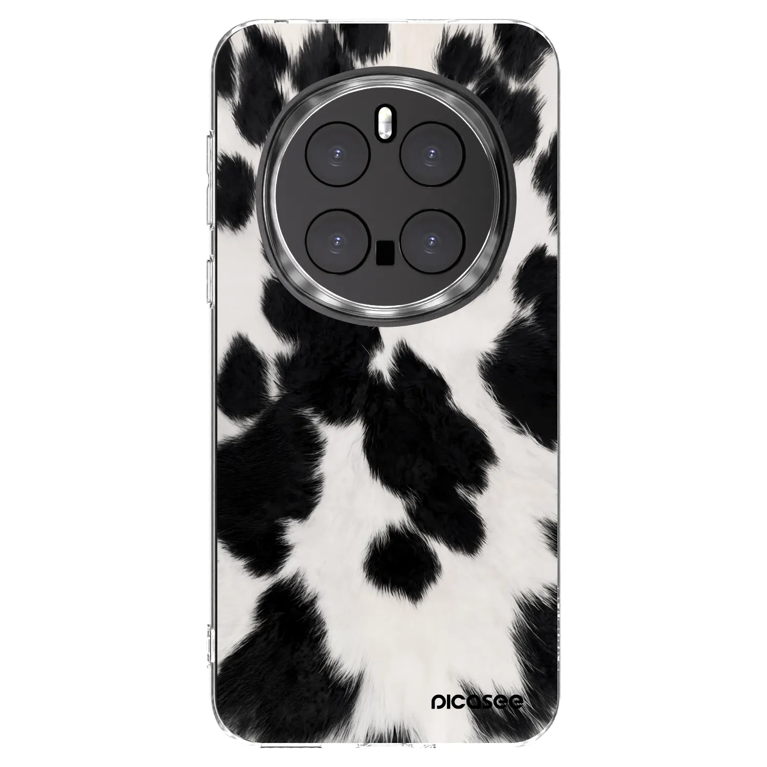 Picasee silikonski prozorni ovitek za Honor Magic7 Pro 5G - Black Moo