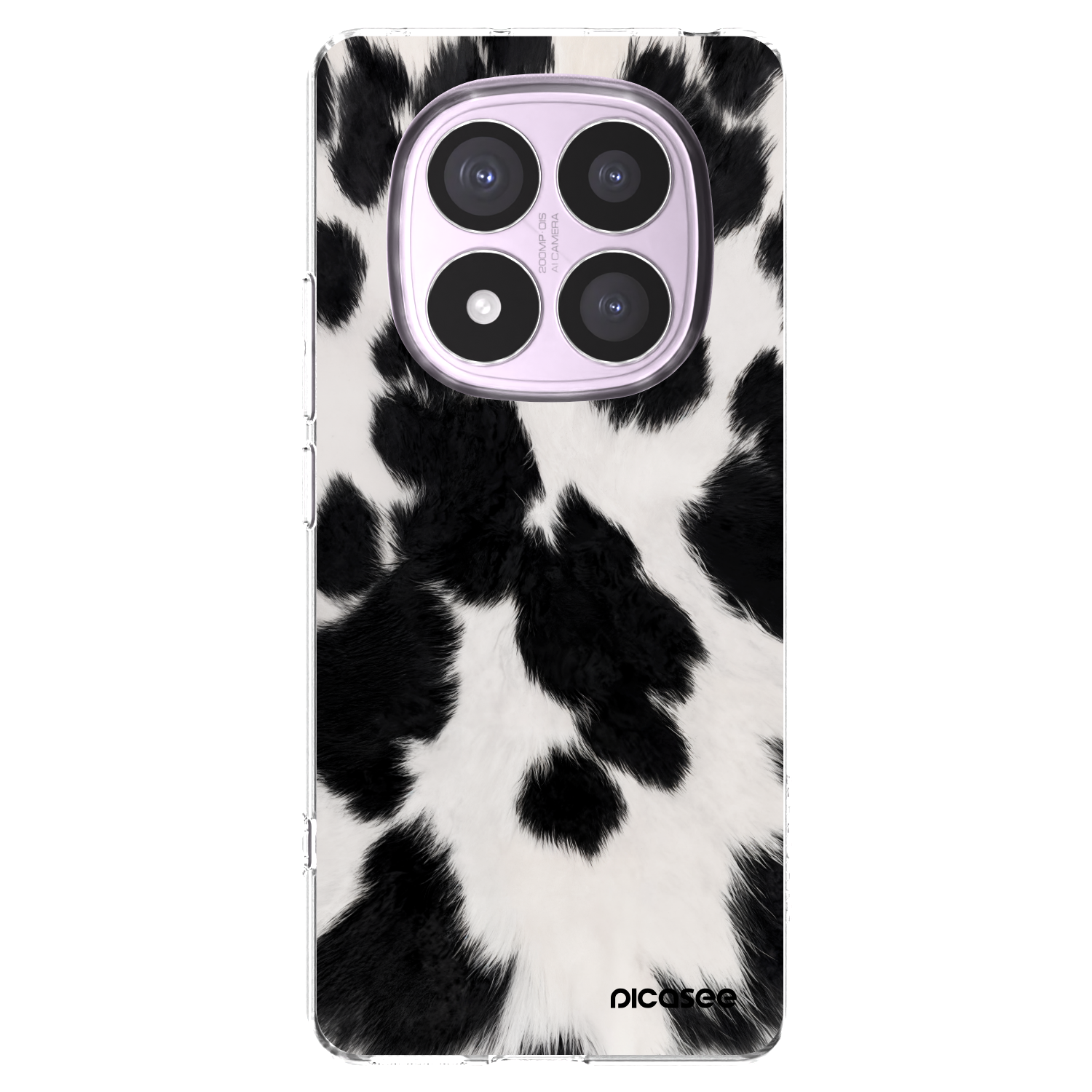 Picasee silikonski prozorni ovitek za Xiaomi Redmi Note 14 Pro 4G - Black Moo