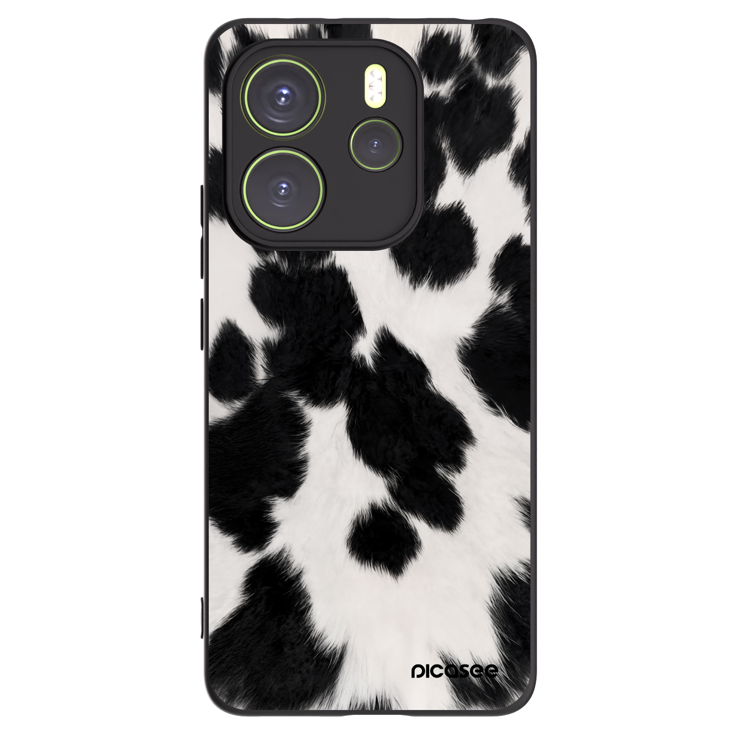 Picasee silikonski črni ovitek za Xiaomi Redmi Note 14 4G - Black Moo
