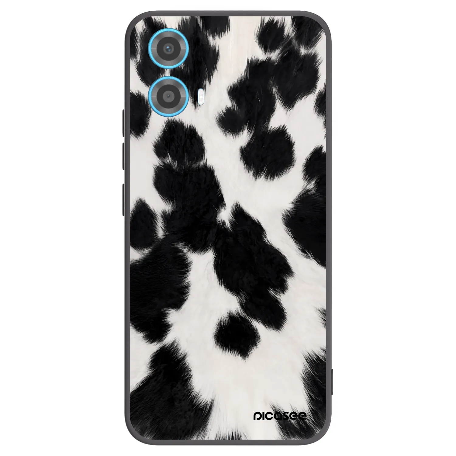 Picasee silikonski črni ovitek za Motorola Moto G34 5G - Black Moo