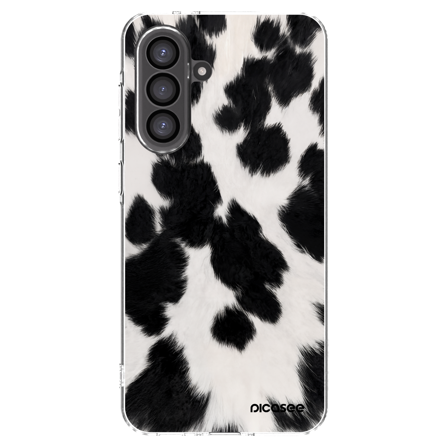 Picasee silikonski prozorni ovitek za Samsung Galaxy A36 5G - Black Moo