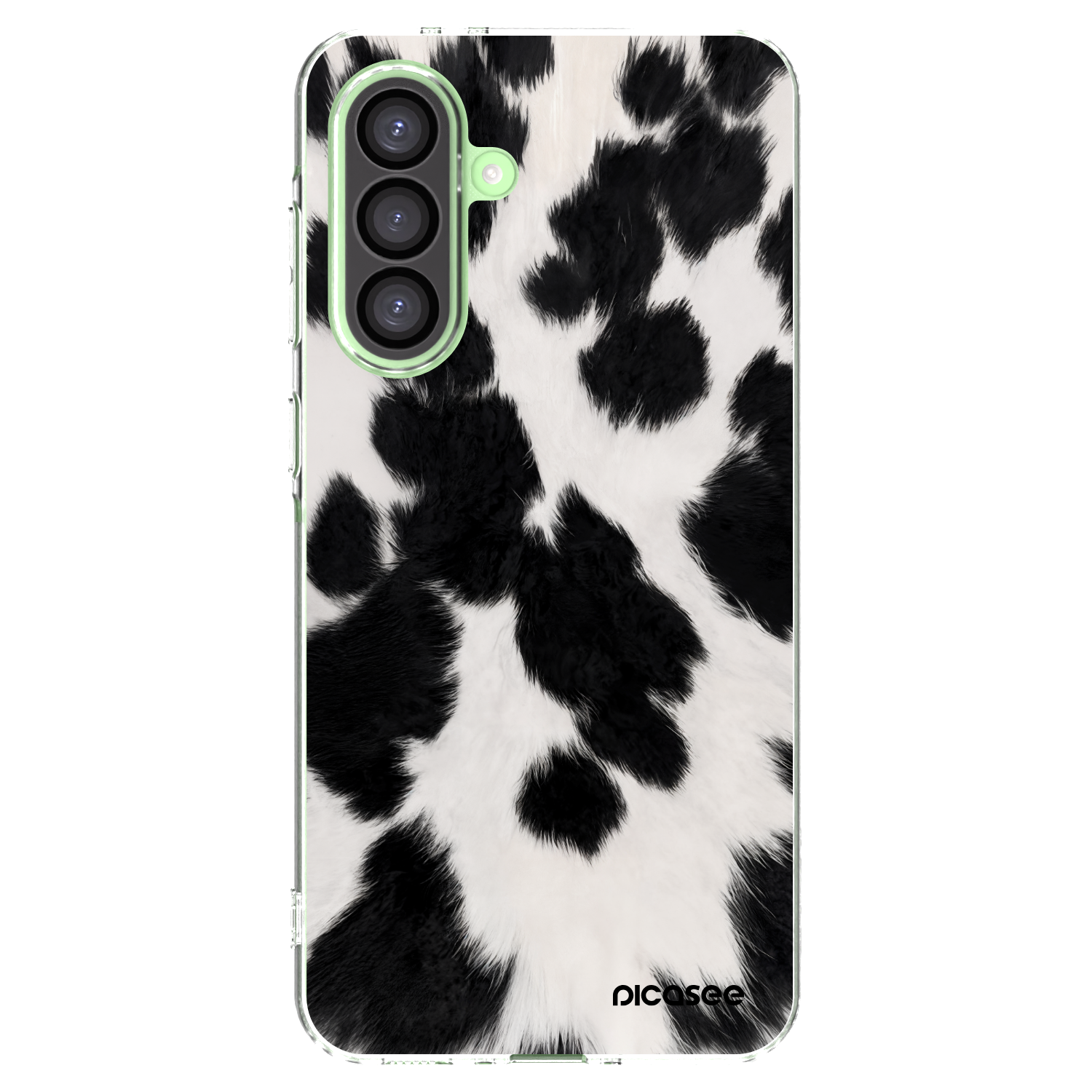 Picasee silikonski prozorni ovitek za Samsung Galaxy A26 5G A266B - Black Moo