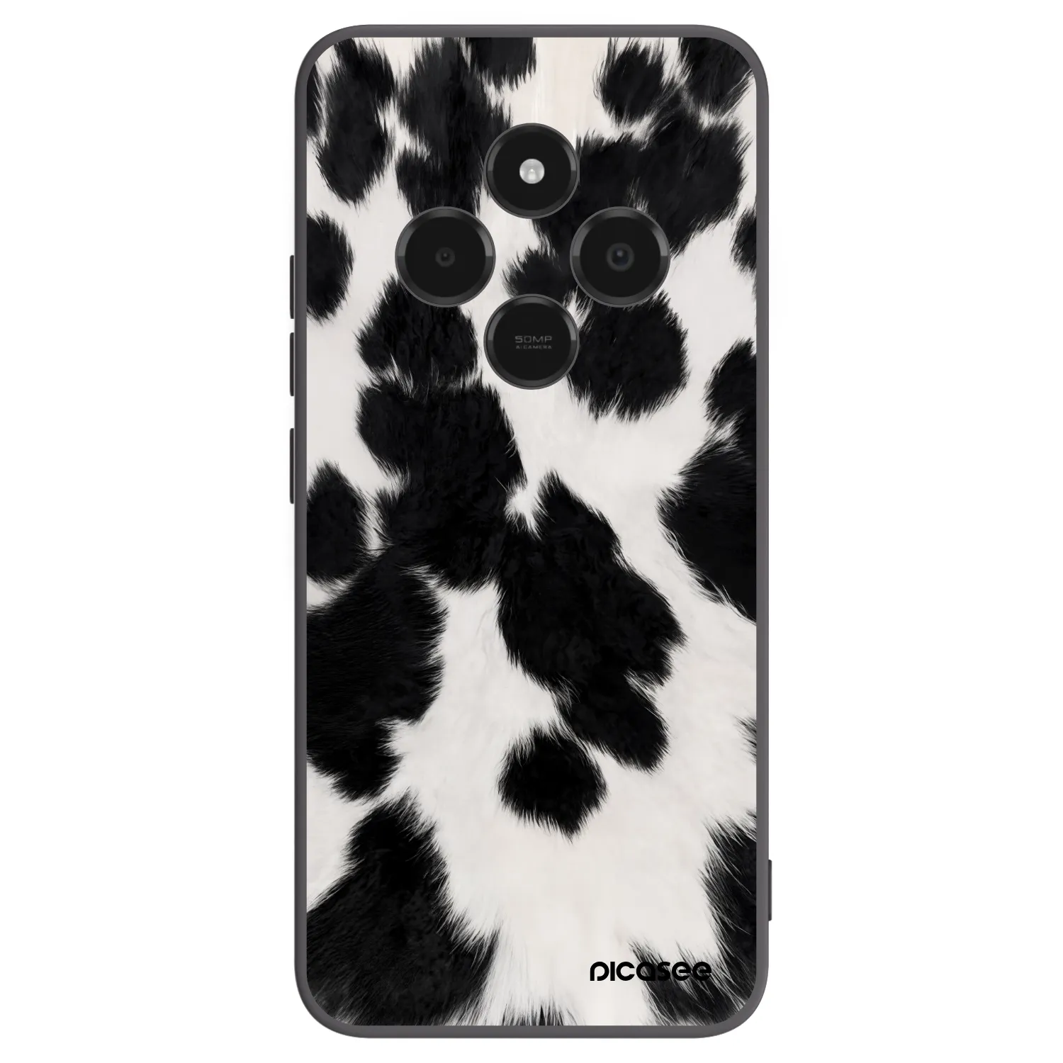 Picasee silikonski črni ovitek za Xiaomi Poco C75 - Black Moo