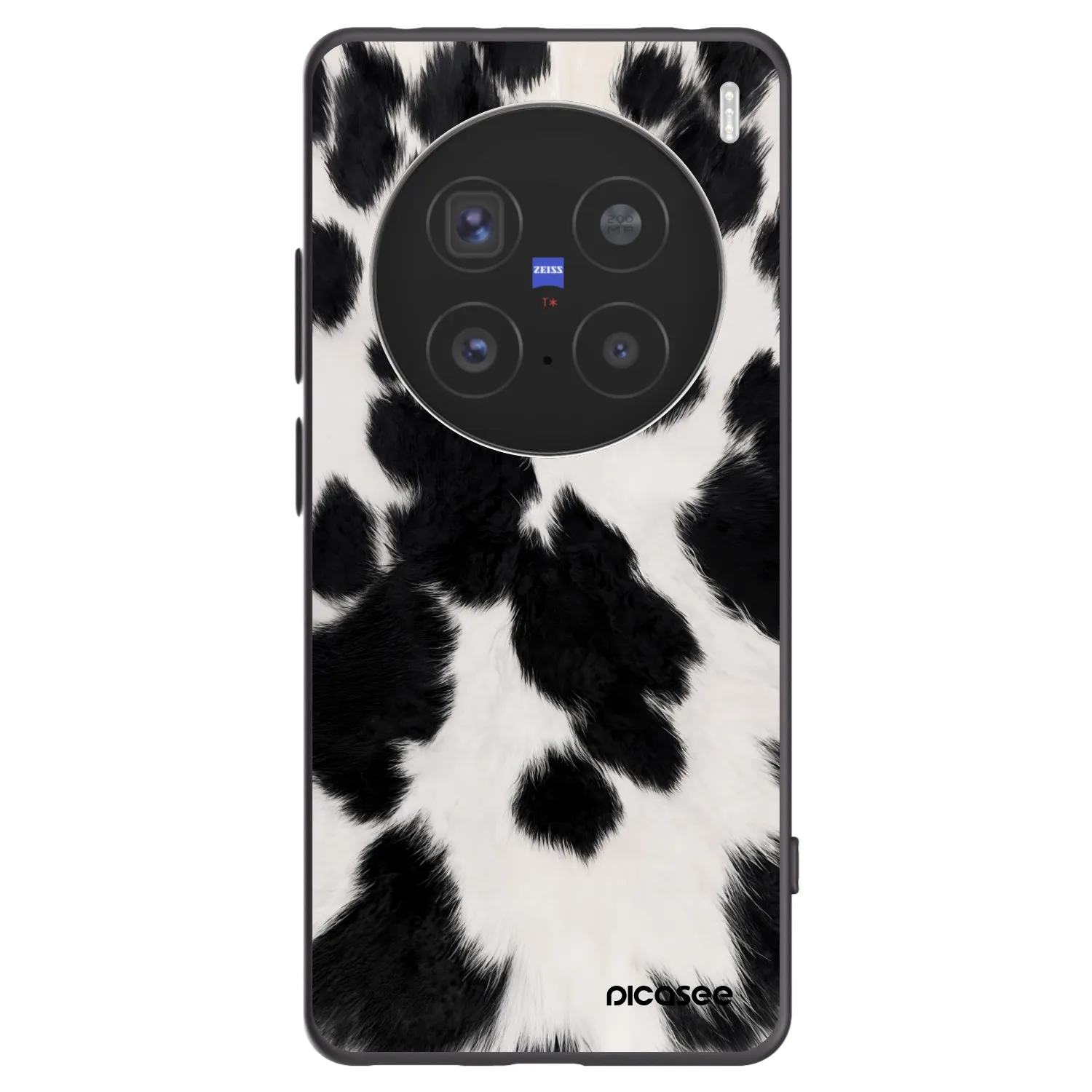 Picasee silikonski črni ovitek za Vivo X200 Pro - Black Moo