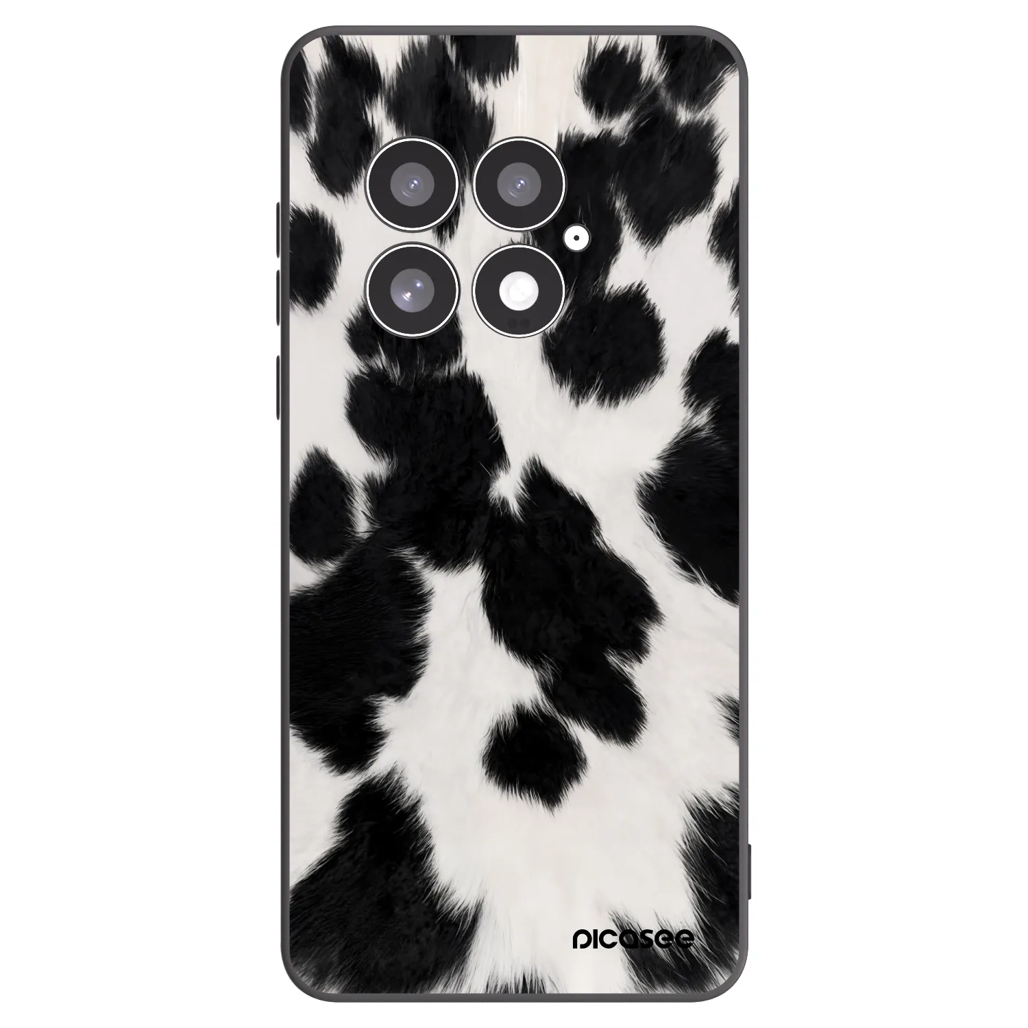 Picasee silikonski črni ovitek za OnePlus 13 5G - Black Moo