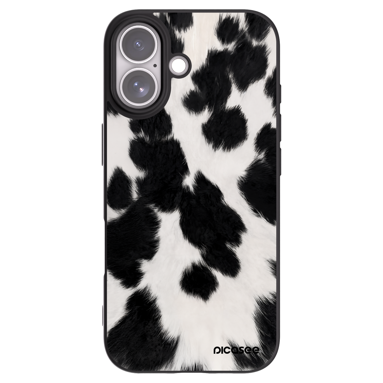 Picasee silikonski črni ovitek za Apple iPhone 17 - Black Moo