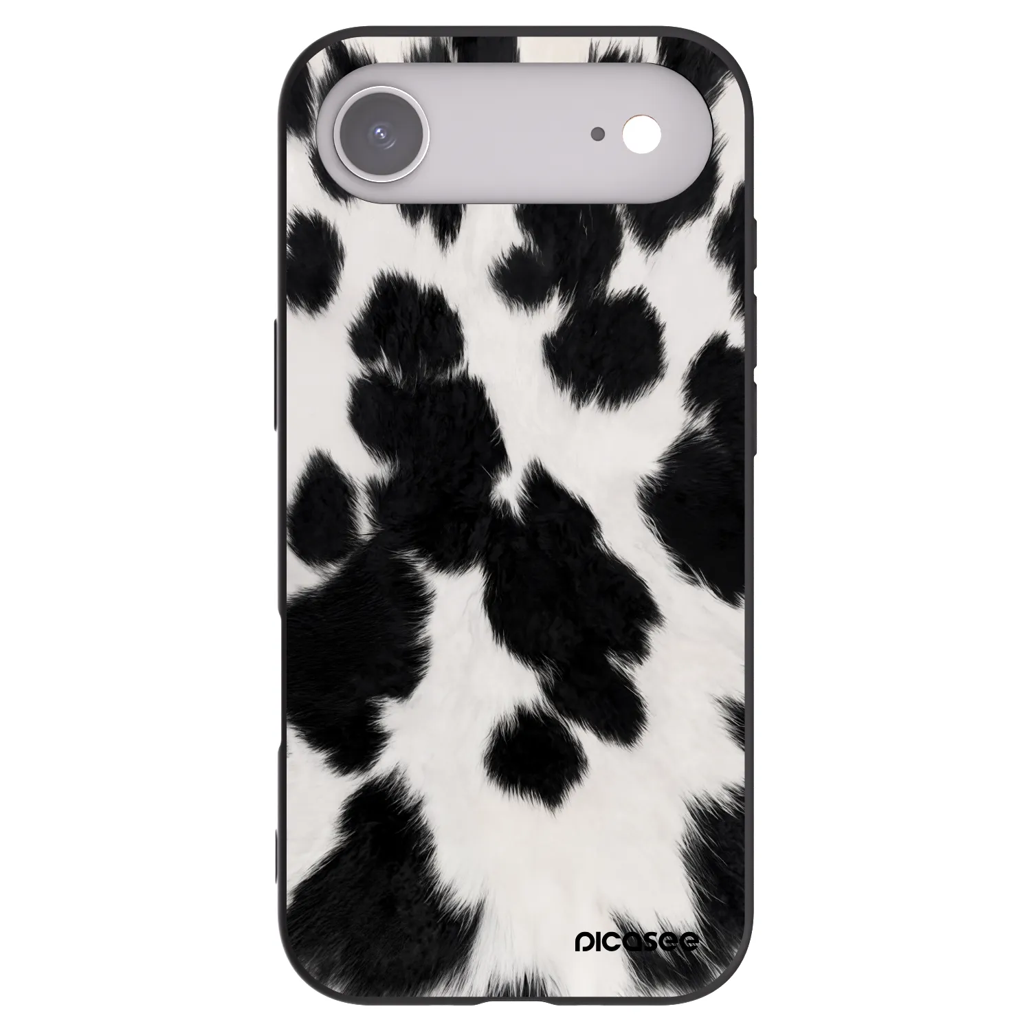 Picasee silikonski črni ovitek za Apple iPhone Air - Black Moo