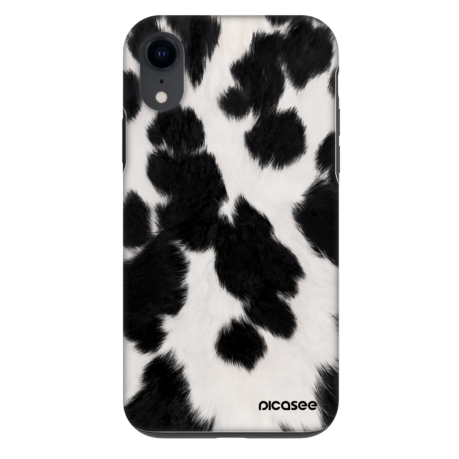 Picasee Fashion Case za Apple iPhone XR - Black Moo