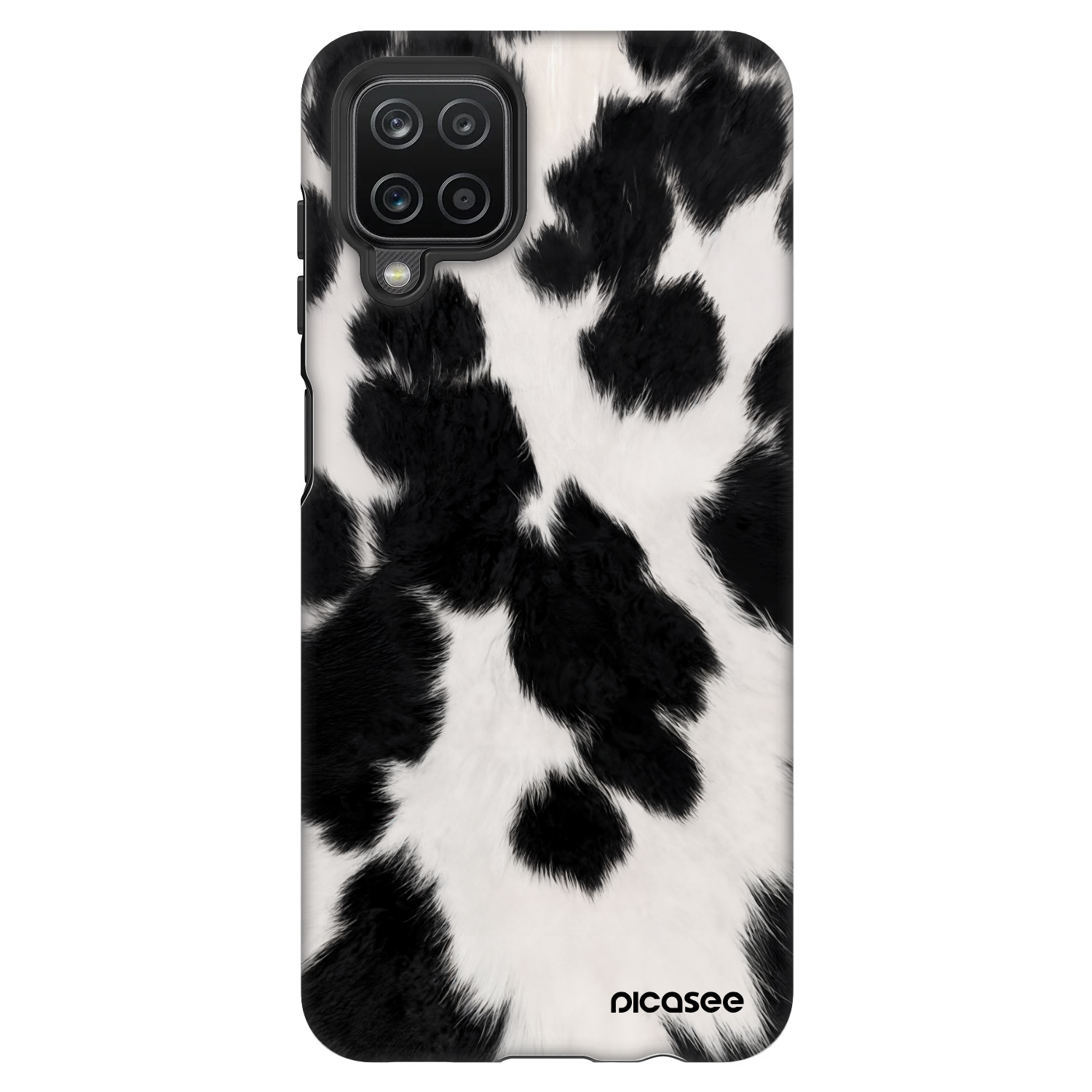Picasee Fashion Case za Samsung Galaxy A12 A125F - Black Moo
