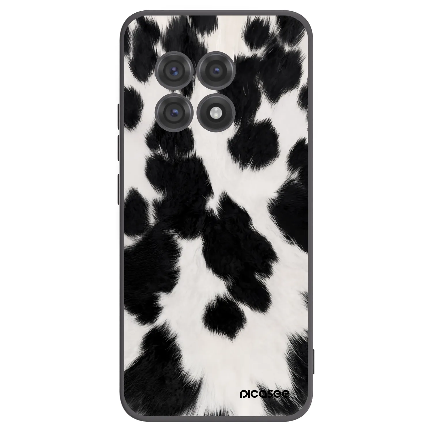 Picasee silikonski črni ovitek za OnePlus 13R 5G - Black Moo