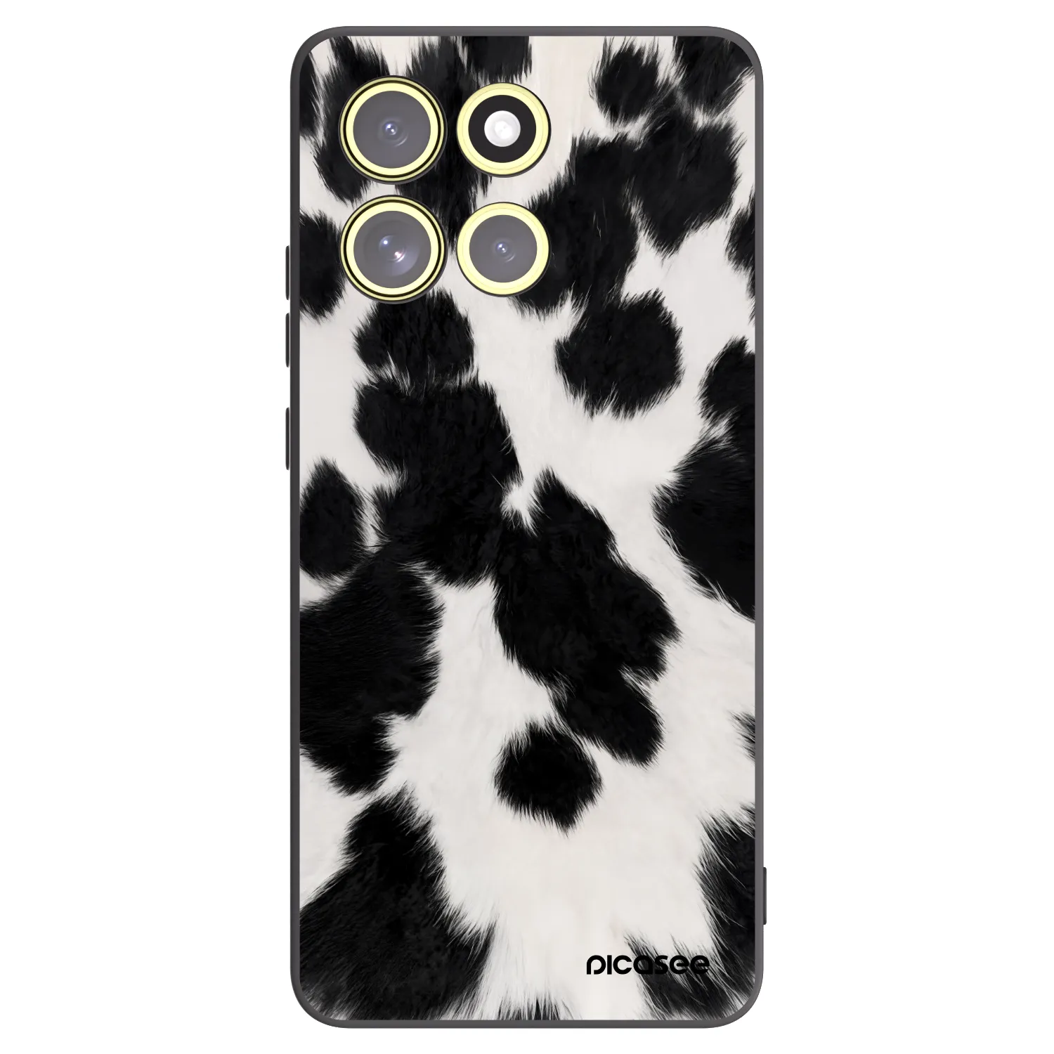 Picasee silikonski črni ovitek za Motorola Moto G86 5G - Black Moo