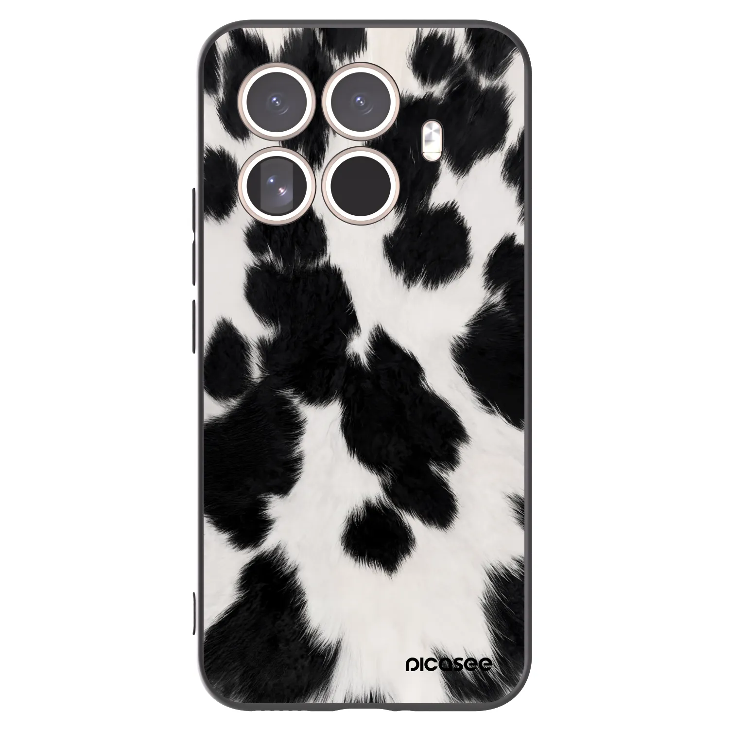 Picasee silikonski črni ovitek za Xiaomi 15T Pro - Black Moo