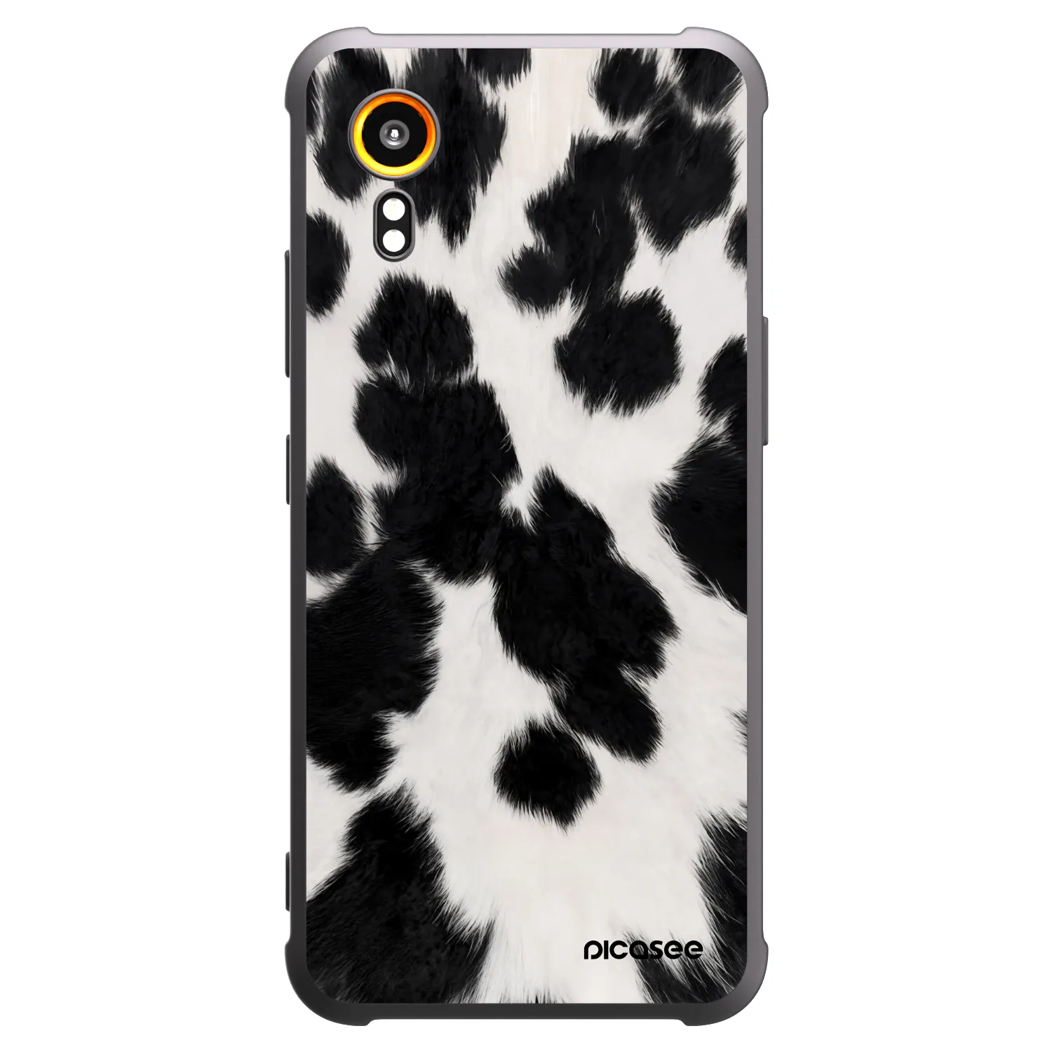 Picasee silikonski črni ovitek za Samsung Galaxy Xcover 7 - Black Moo