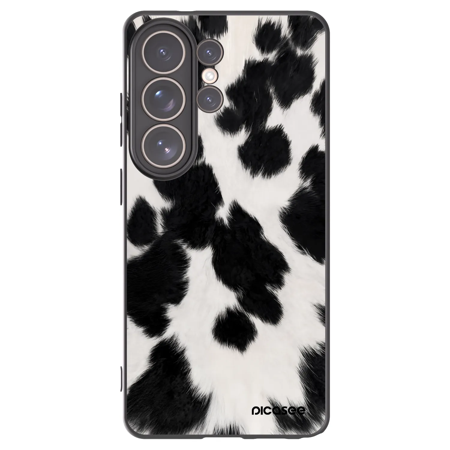 Picasee silikonski črni ovitek za Samsung Galaxy S26 Ultra - Black Moo