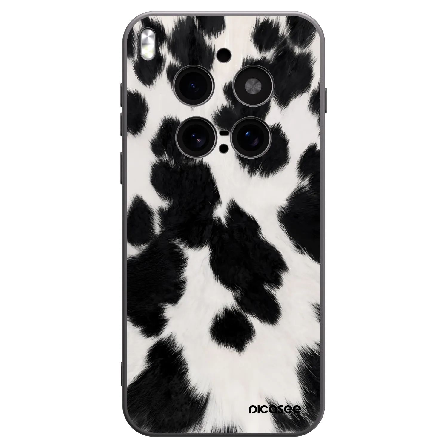 Picasee silikonski črni ovitek za Vivo X300 Pro - Black Moo