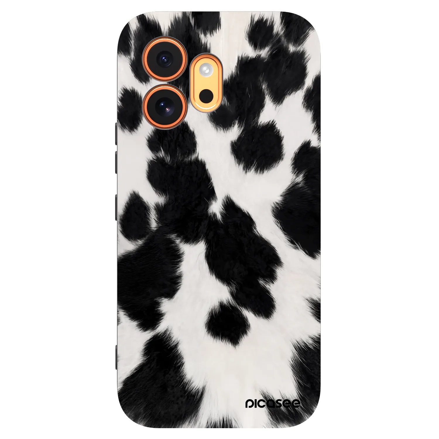 Picasee silikonski črni ovitek za Honor 600 - Black Moo