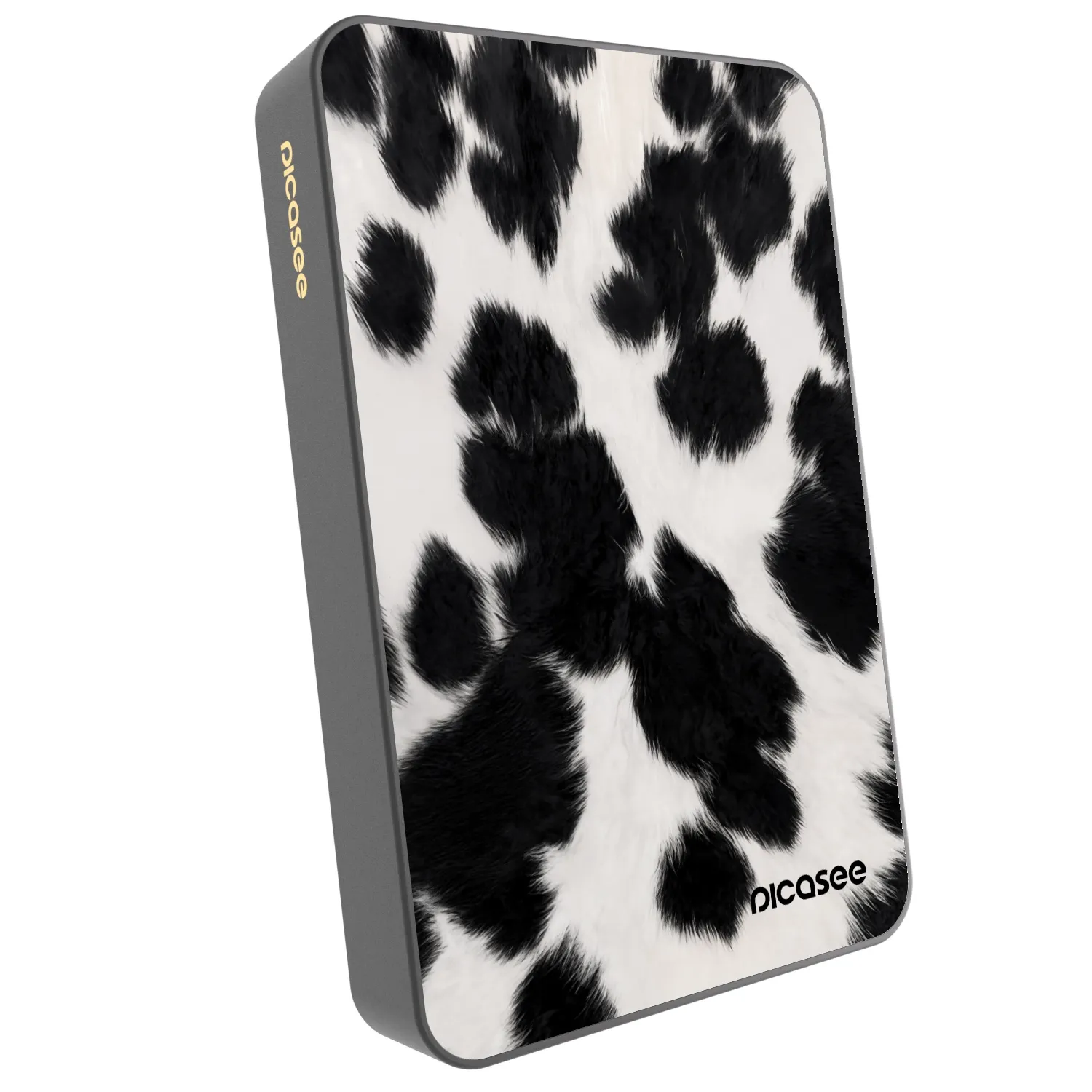 Picasee Prenosna baterija z MagSafe 10 000 mAh Siva - Black Moo