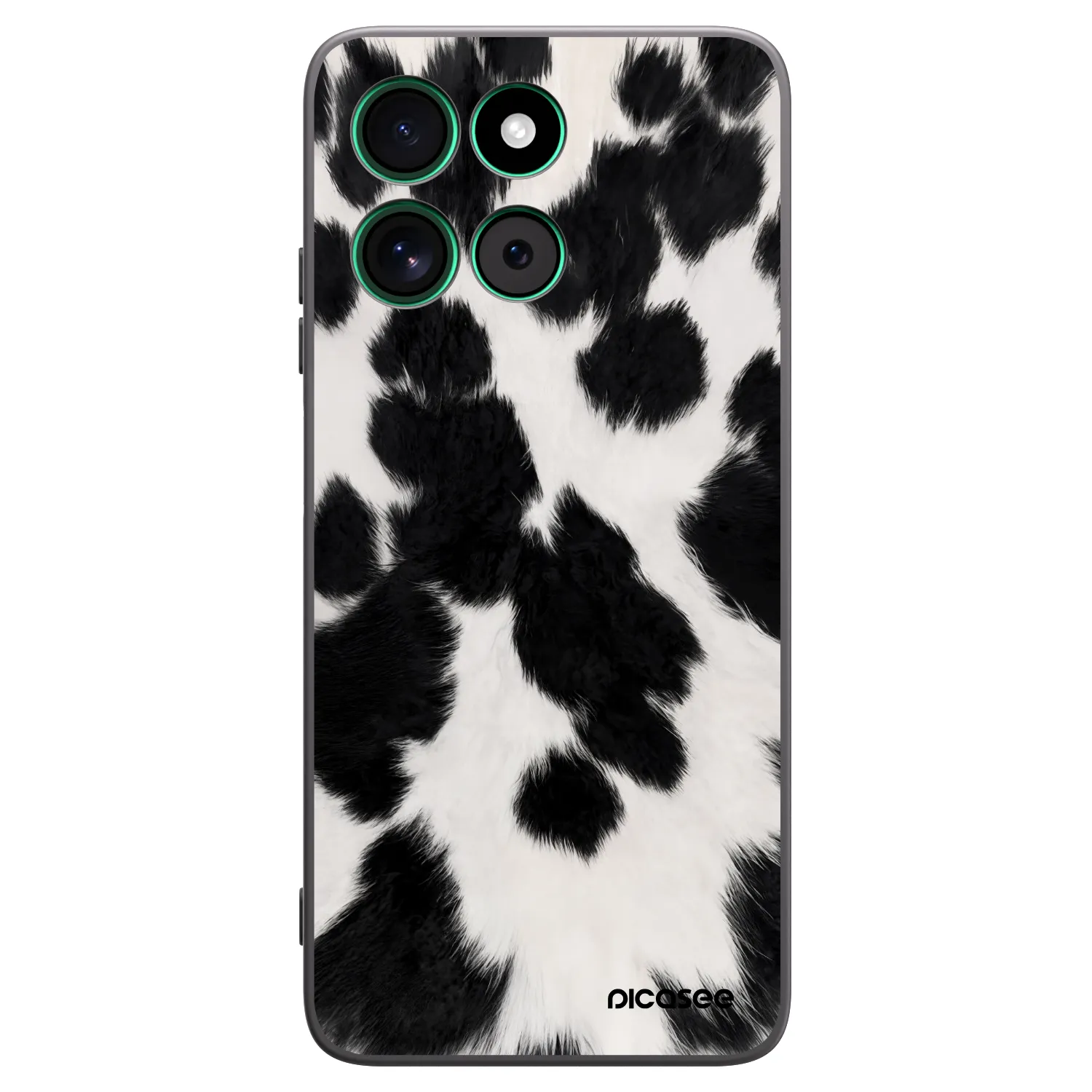 Picasee silikonski črni ovitek za Motorola Moto G57 Power - Black Moo