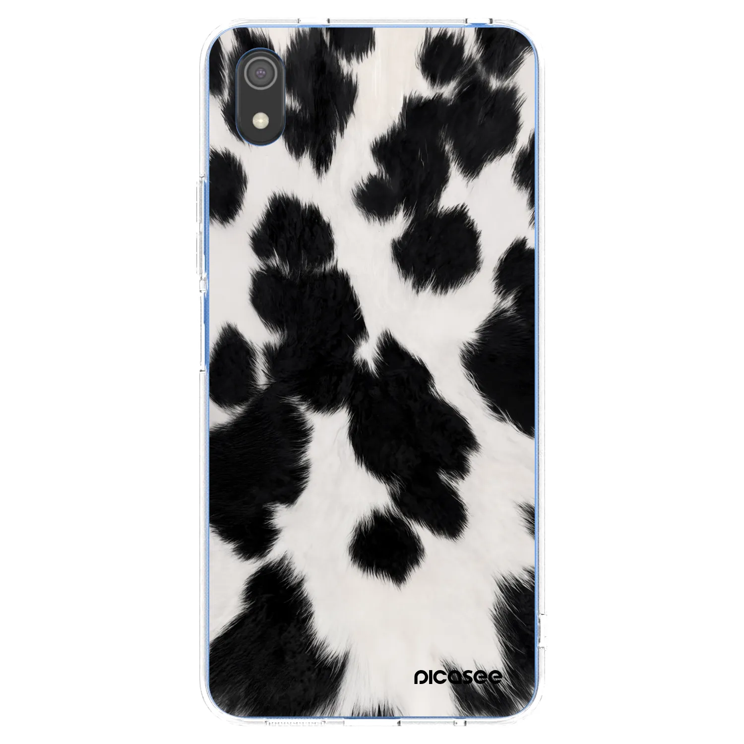 Picasee silikonski prozorni ovitek za Xiaomi Redmi 7A - Black Moo