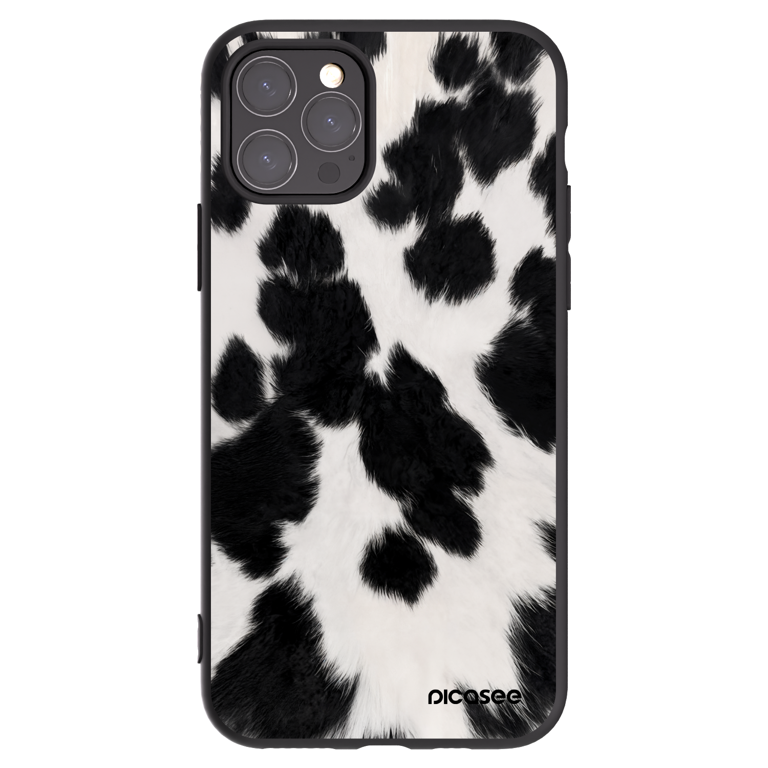 Picasee silikonski črni ovitek za Apple iPhone 11 Pro - Black Moo
