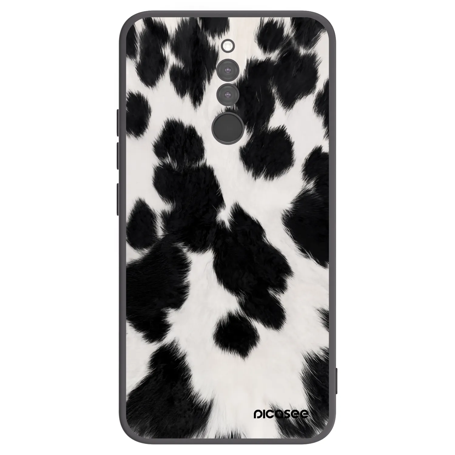 Picasee silikonski črni ovitek za Xiaomi Redmi 8 - Black Moo