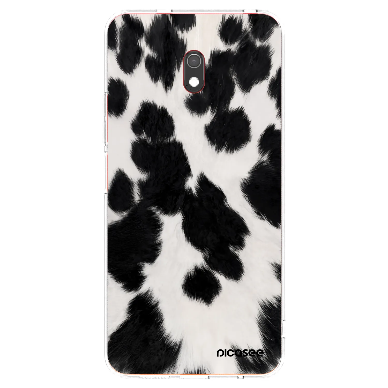 Picasee silikonski prozorni ovitek za Xiaomi Redmi 8A - Black Moo
