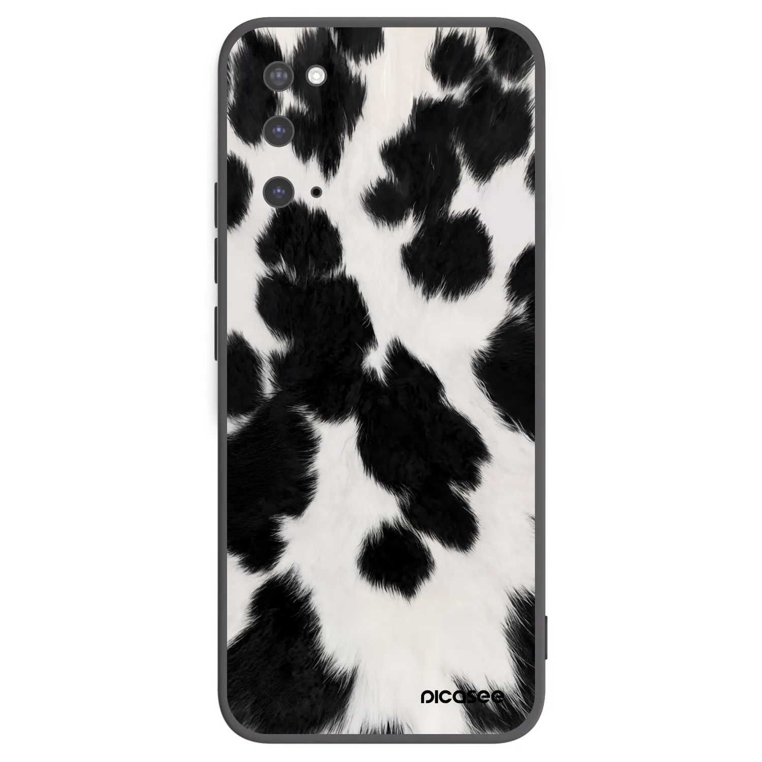 Picasee silikonski črni ovitek za Samsung Galaxy S20 G980F - Black Moo