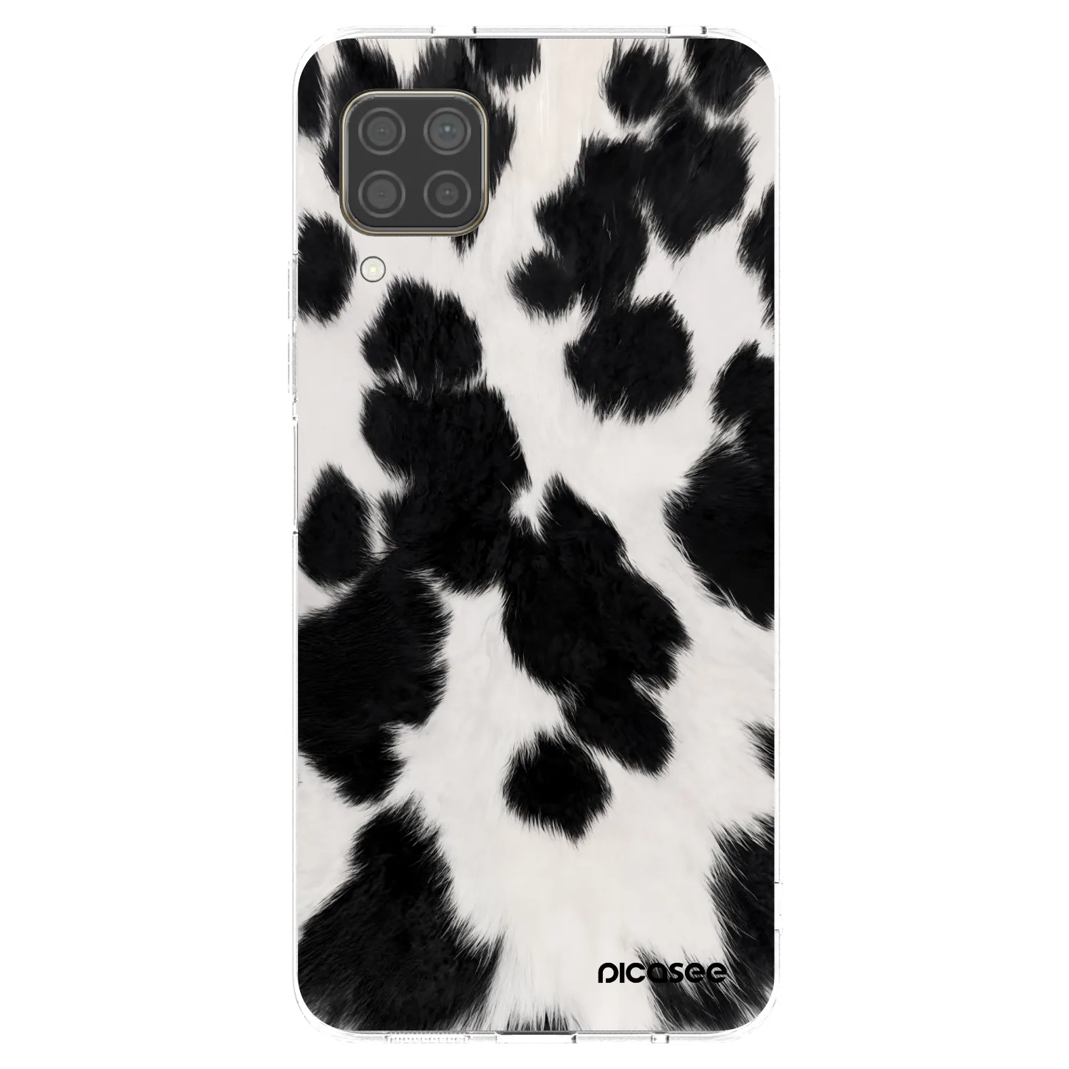 Picasee silikonski prozorni ovitek za Huawei P40 Lite - Black Moo