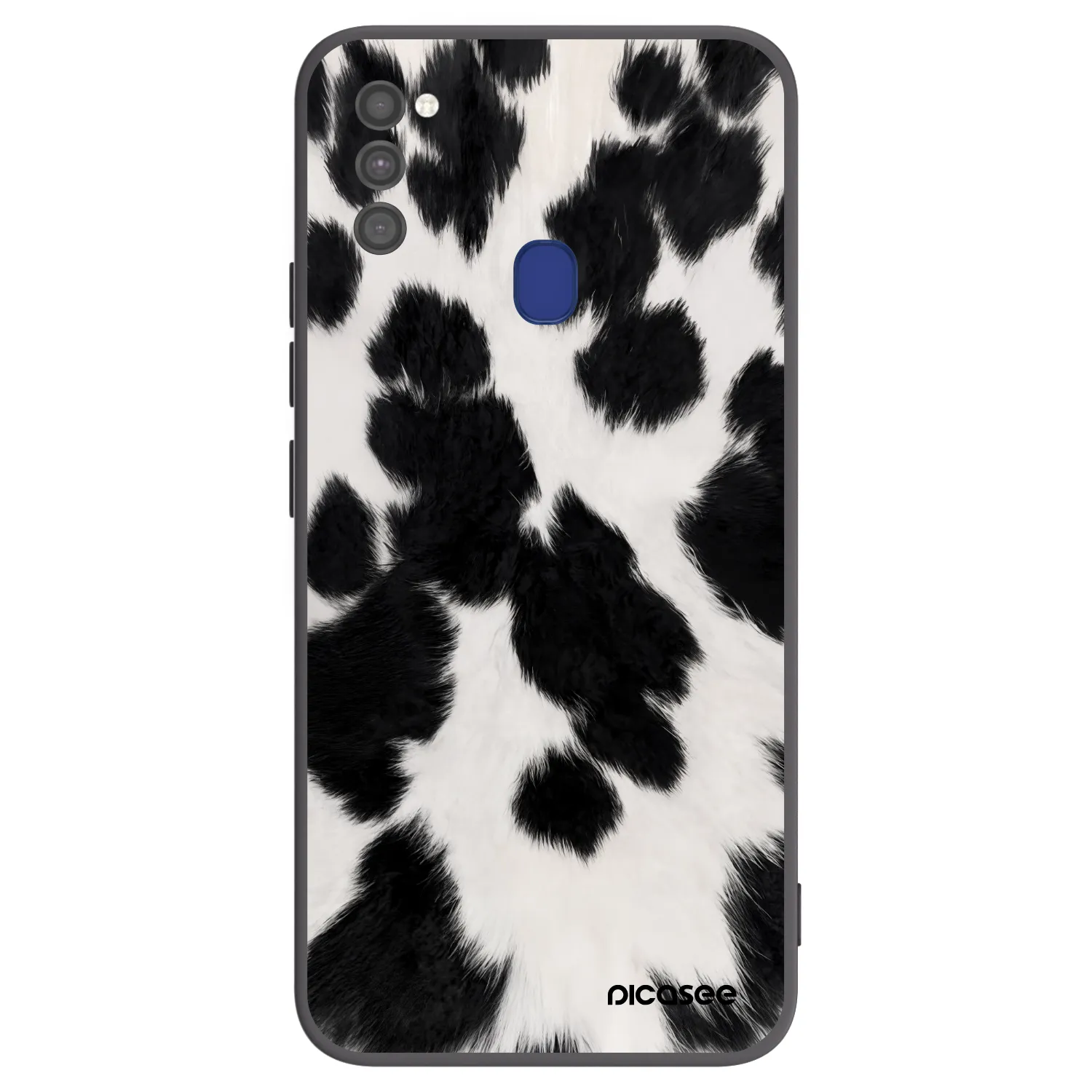 Picasee silikonski črni ovitek za Samsung Galaxy M21 M215F - Black Moo