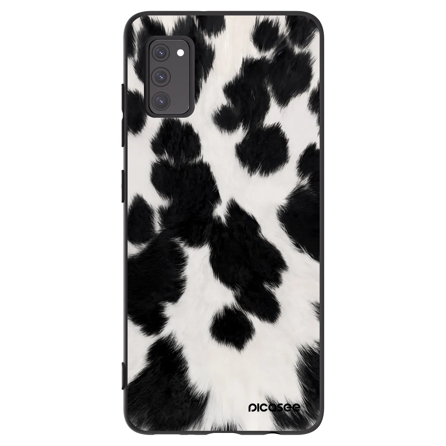 Picasee silikonski črni ovitek za Samsung Galaxy A41 A415F - Black Moo
