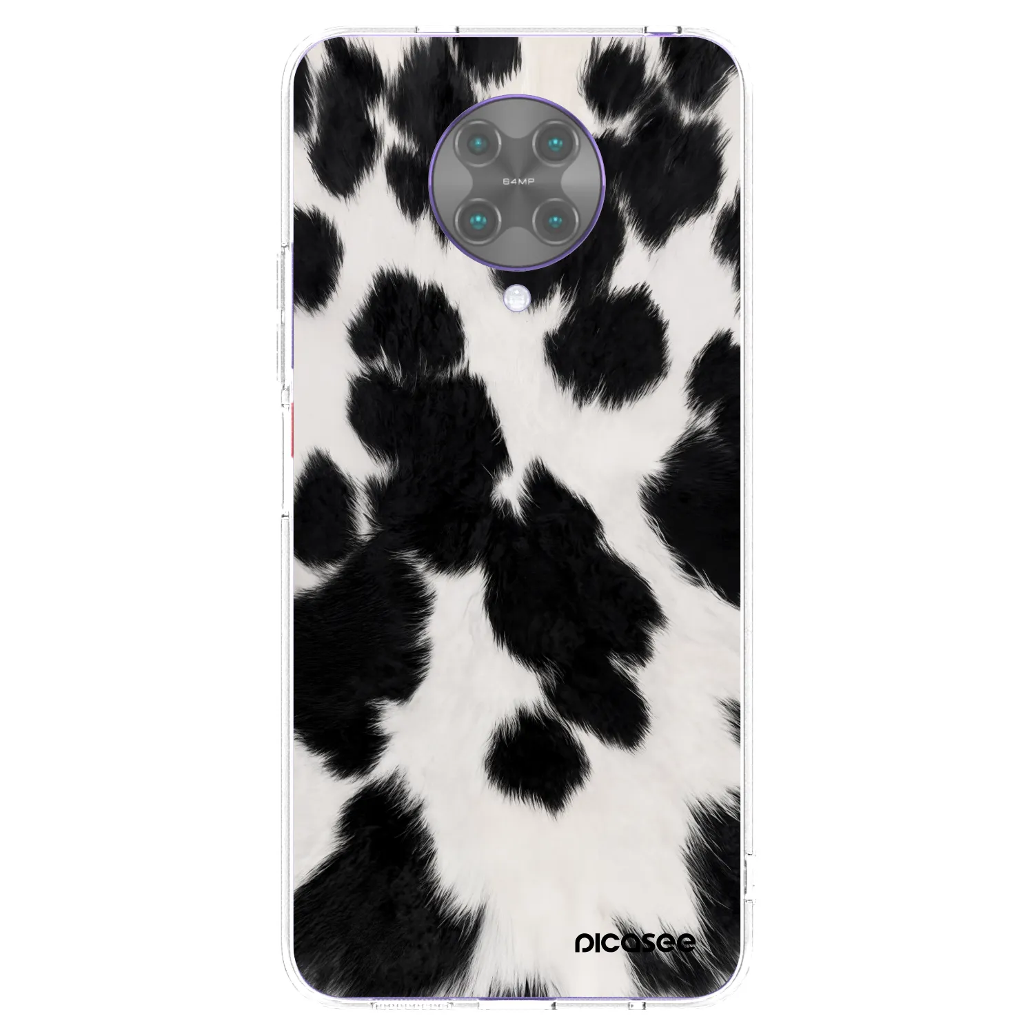 Picasee silikonski prozorni ovitek za Xiaomi Poco F2 Pro - Black Moo