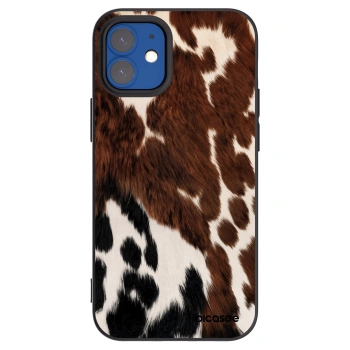 Picasee silikonski črni ovitek za Apple iPhone 12 mini - Rust