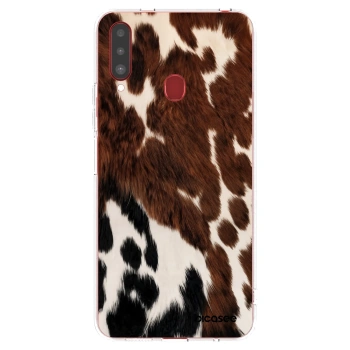 Picasee silikonski prozorni ovitek za Samsung Galaxy A20s - Rust