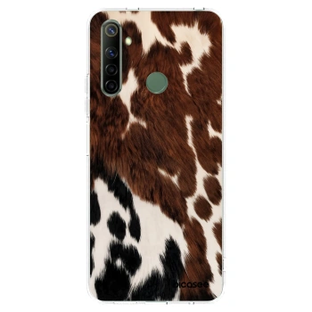 Picasee silikonski prozorni ovitek za Realme 6i - Rust