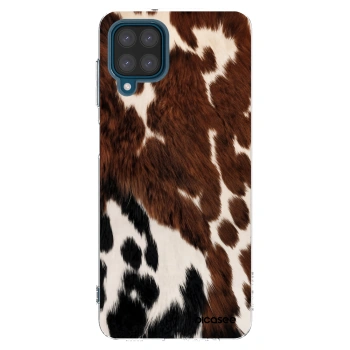 Picasee silikonski prozorni ovitek za Samsung Galaxy A12 A125F - Rust