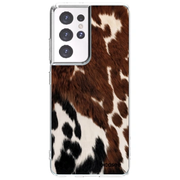 Picasee silikonski prozorni ovitek za Samsung Galaxy S21 Ultra 5G G998B - Rust