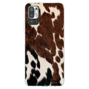 Picasee silikonski prozorni ovitek za Xiaomi Redmi Note 10 5G - Rust