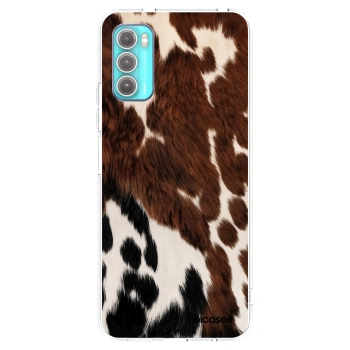 Picasee silikonski prozorni ovitek za Motorola Moto G60 - Rust