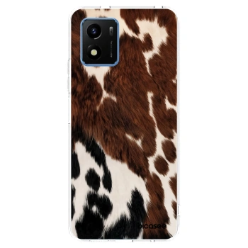 Picasee silikonski prozorni ovitek za Vivo Y01 - Rust