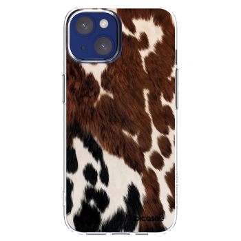 Picasee silikonski prozorni ovitek za Apple iPhone 14 - Rust