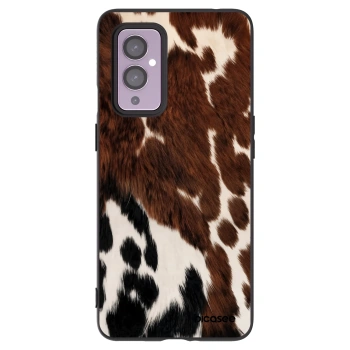 Picasee silikonski črni ovitek za OnePlus 9 - Rust