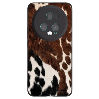 Picasee silikonski črni ovitek za Honor Magic5 Pro - Rust