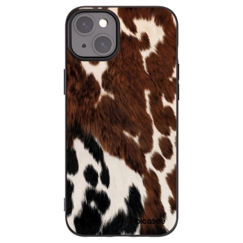 Picasee silikonski črni ovitek za Apple iPhone 15 Plus - Rust